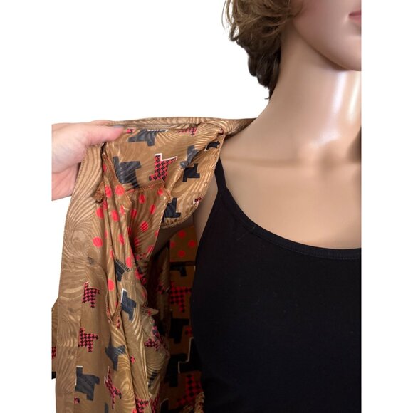 Vintage Designer Diane Freis NWT Jacket and Skirt Set Bold Abstract Print 80s - Picture 9 of 13